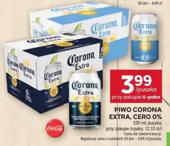 Stokrotka Market Piwo Corona Extra, Cero 0% oferta
