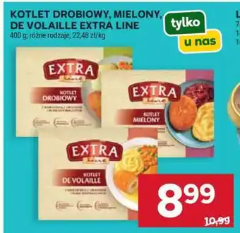 Stokrotka Market Kotlet drobiowy, mielony, de volaille Extra Line oferta