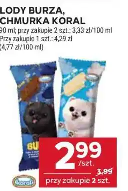 Stokrotka Market Lody Burza, Chmurka Koral oferta