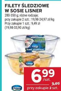 Stokrotka Market Filety śledziowe w sosie Lisner oferta