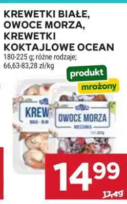 Stokrotka Market Krewetki białe, owoce morza, krewetki koktajlowe Ocean oferta