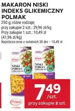 Stokrotka Market Makaron niski indeks glikemiczny Polmak oferta