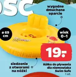 Netto Kółko do pływania dla niemowlaka Swim Safe oferta