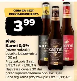Netto Piwo Karmi 0,0% oferta