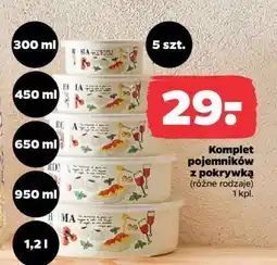 Netto Komplet pojemników z pokrywką oferta