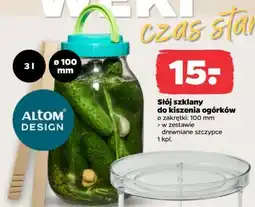 Netto Słój szklany do kiszenia ogórków oferta