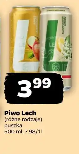 Netto Piwo** LECH oferta