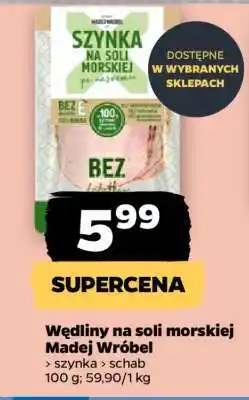 Netto Wędliny na soli morskiej Madej Wróbel oferta