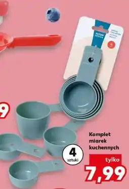 Kaufland Komplet miarek kuchennych oferta