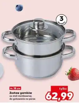 Kaufland Zestaw garnków oferta