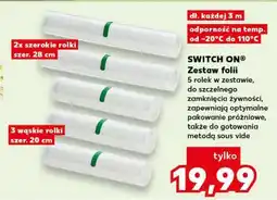 Kaufland SWITCH ON Zestaw folii oferta