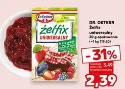 Kaufland DR. OETKER Żelfix uniwersalny 20 g opakowanie oferta