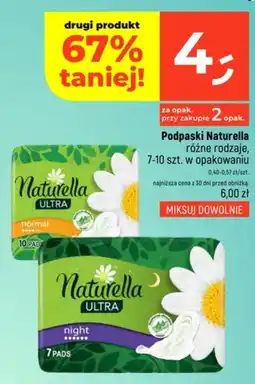 Dealz Naturella Podpaski oferta