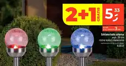 Dealz Szklana kula solarna oferta