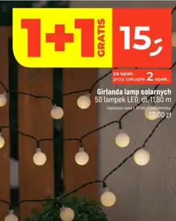 Dealz Girlanda lamp solarnych oferta