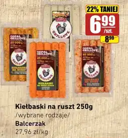 API MARKET Balcerzak Kiełbaski na ruszt oferta