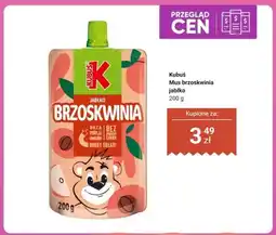 Biedronka Mus brzoskwinia jabłko Kubuś oferta