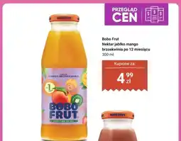 Biedronka Nektar jabłko mango brzoskwinia po 12 miesiącu Bobo Frut oferta