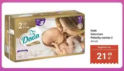 Biedronka Pieluchy Dada Extra Care rozmiar 2 oferta