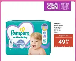 Biedronka Pieluchy Pampers Active Baby 5 38-pak oferta