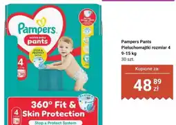Biedronka Pieluchomajtki Pampers Pants rozmiar 4 oferta