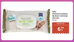 Biedronka Chusteczki nawilżane dla dzieci i niemowląt Dada Extra Care Aloe Care oferta