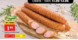 Biedronka Kiełbasa toruńska Duda oferta