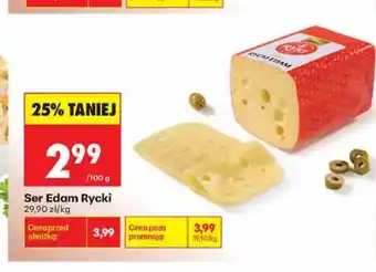 Biedronka Ser Edam Rycki oferta