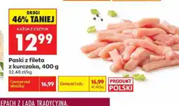 Biedronka Paski z fileta z kurczaka Kraina Mięs oferta