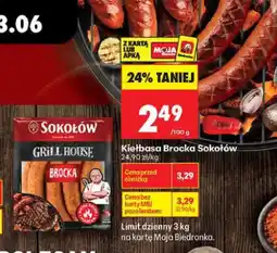 Biedronka Kiełbasa Brocka Sokołów oferta