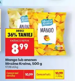 Biedronka Mango mrożone Mroźna Kraina oferta