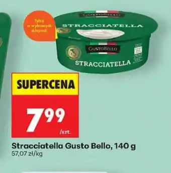 Biedronka Stracciatella Gusto Bello oferta