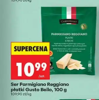 Biedronka Ser Parmigiano Reggiano płatki Gusto Bello oferta