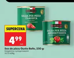Biedronka Sos do pizzy klasyczny Gusto Bello oferta