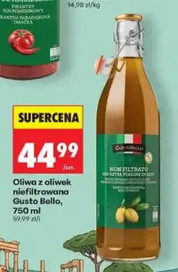 Biedronka Oliwa z oliwek niefiltrowana Gusto Bello oferta