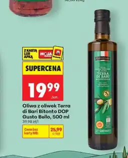 Biedronka Oliwa z oliwek Terra di Bari Bitonto DOP Gusto Bello oferta