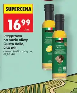 Biedronka Przyprawa na bazie oliwy cytryna Gusto Bello oferta