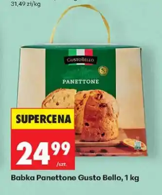 Biedronka Babka Panettone Gusto Bello oferta