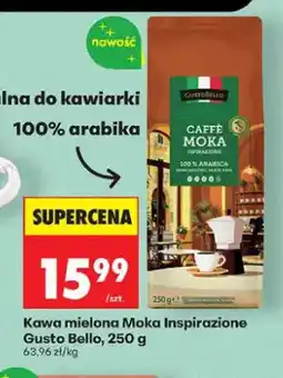 Biedronka Kawa mielona Moka Inspirazione Gusto Bello oferta