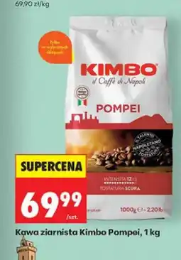 Biedronka Kawa ziarnista Kimbo Pompei oferta