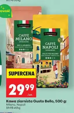 Biedronka Kawa ziarnista Gusto Bello Napoli oferta