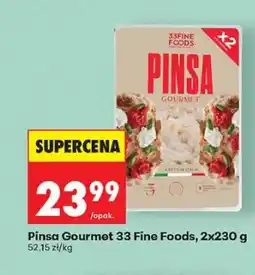 Biedronka Pinsa Gourmet 33 Fine Foods 2-pak oferta