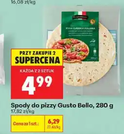 Biedronka Spody do pizzy Gusto Bello oferta