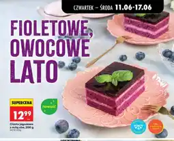 Biedronka Ciasto jagodowe z nutą ube oferta
