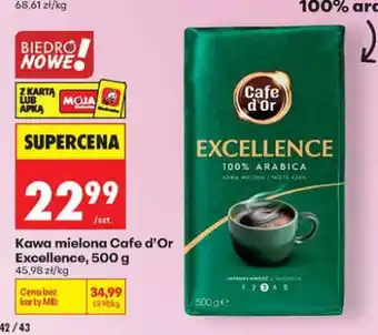 Biedronka Kawa mielona Cafe d'Or Excellence oferta