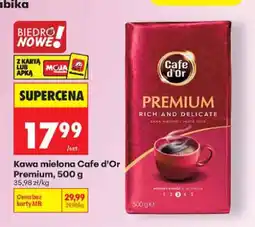 Biedronka Kawa mielona Cafe d'Or Premium oferta