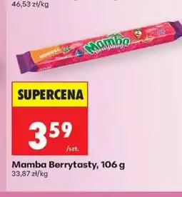 Biedronka Guma rozpuszczalna Mamba Berrytasty oferta