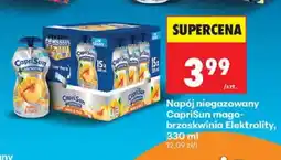 Biedronka Napój niegazowany Capri-Sun mango-brzoskwinia Elektrolity oferta