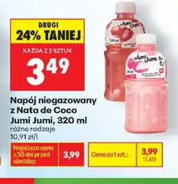 Biedronka Napój niegazowany z Nata de Coco Jumi Jumi oferta