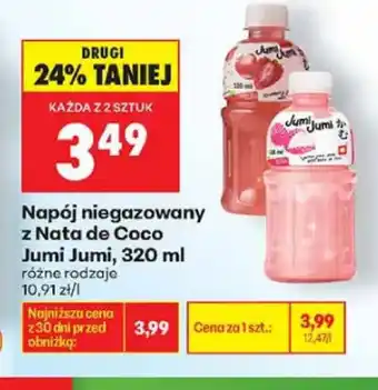 Biedronka Napój niegazowany z Nata de Coco Jumi Jumi oferta